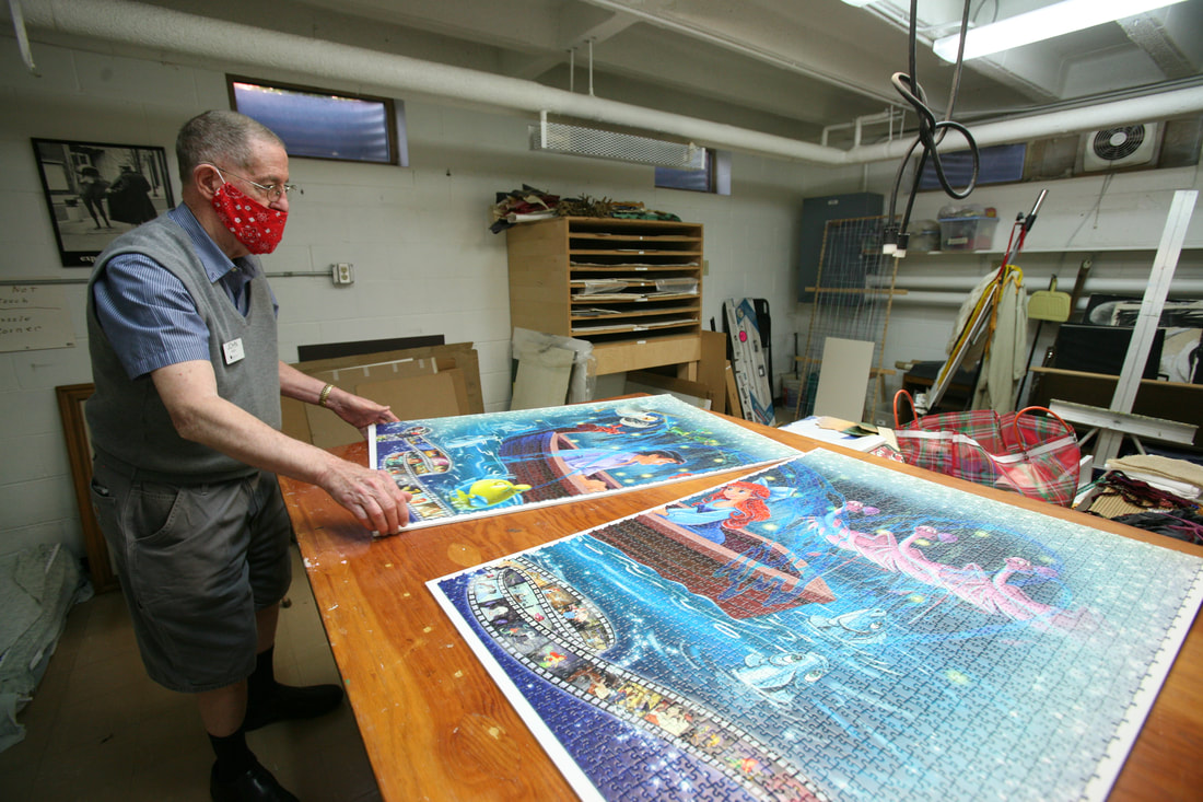 Mayflower resident nears completion of 40,320 piece puzzle - Monte